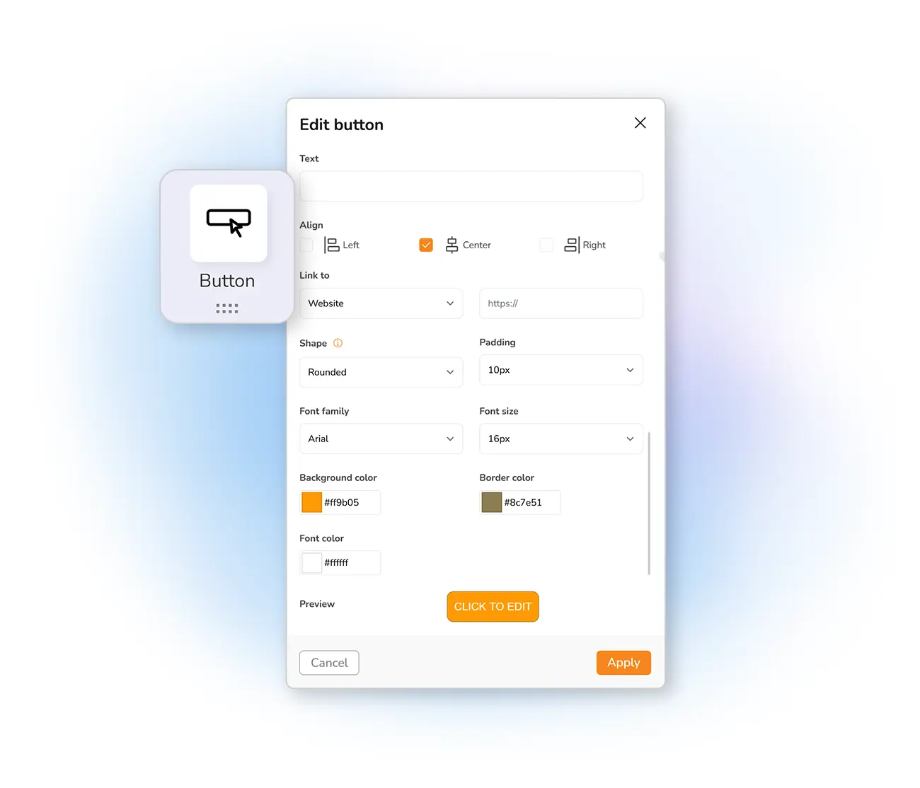 Create call-to-action buttons in your newsletters