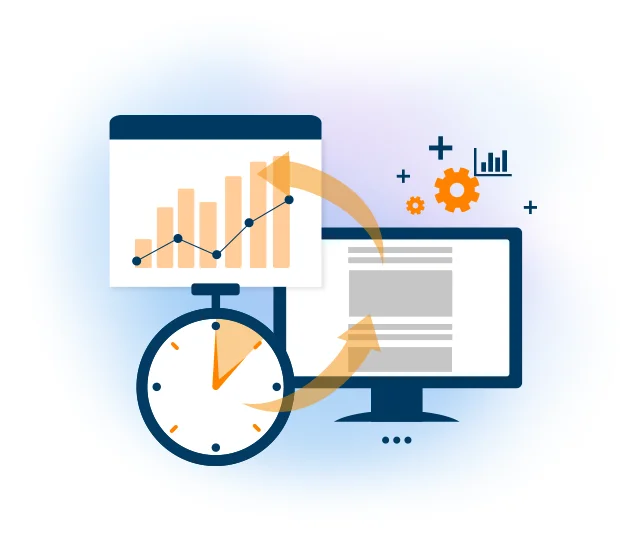 Real-time analysis of email statistics