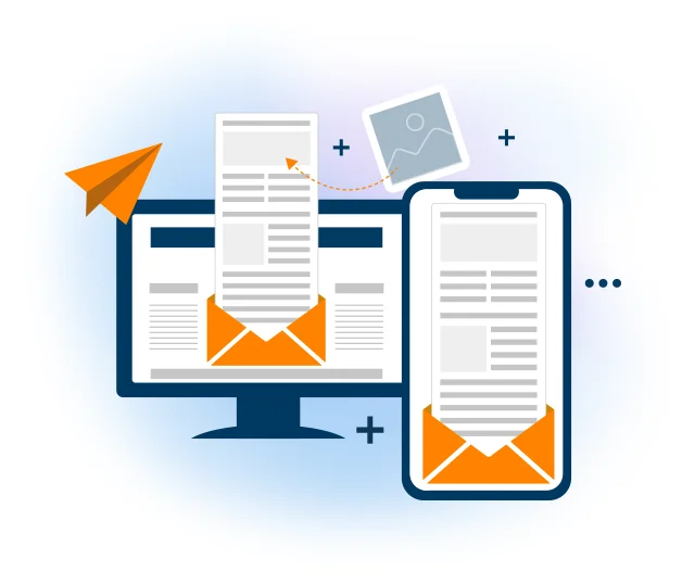 Responsive newsletter and mobile email design